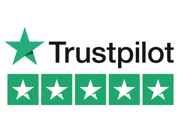 Trustpilot 5 stars 610